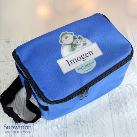 Personalised The Snowman & The Snowdog Lunch Bag Extra Image 3